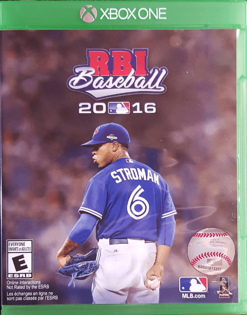 RBI Baseball 16 box art for Xbox One